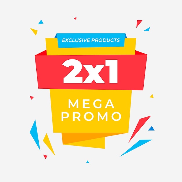 Banner de promoção 2x1