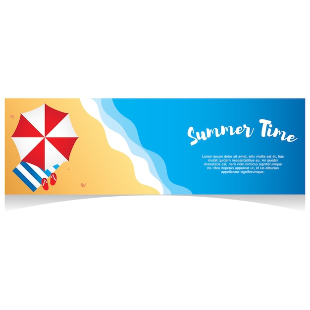 Banner de verão