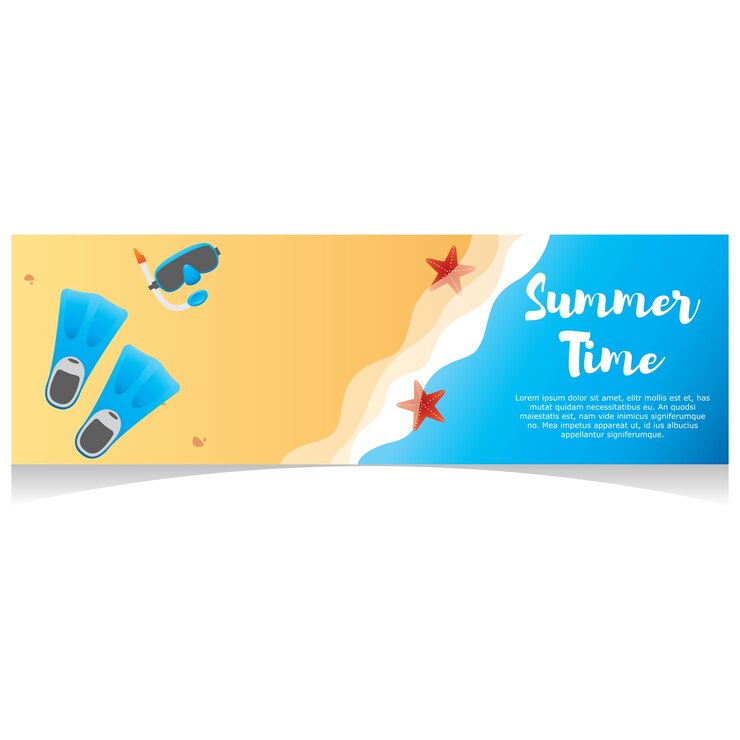Banner de verão