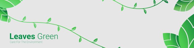 Banner deixa o fundo verde da natureza