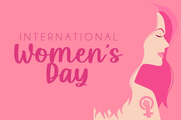 Banner do dia internacional da mulher