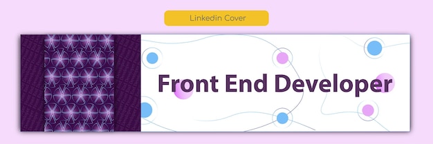 Banner do linkedin para desenvolvedor front-end