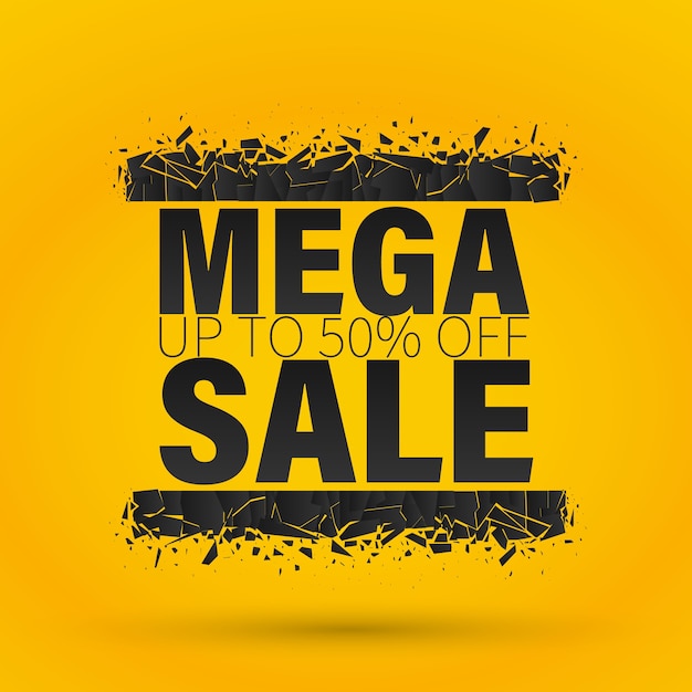 Banner mega sale