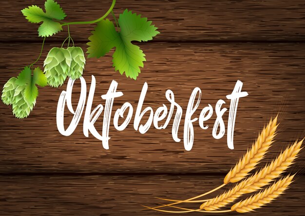 Banner para o festival da cerveja oktoberfest