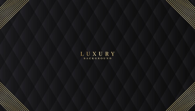 Vetor banner premium de negócios de ilustração de fundo vetorial luxuoso e elegante