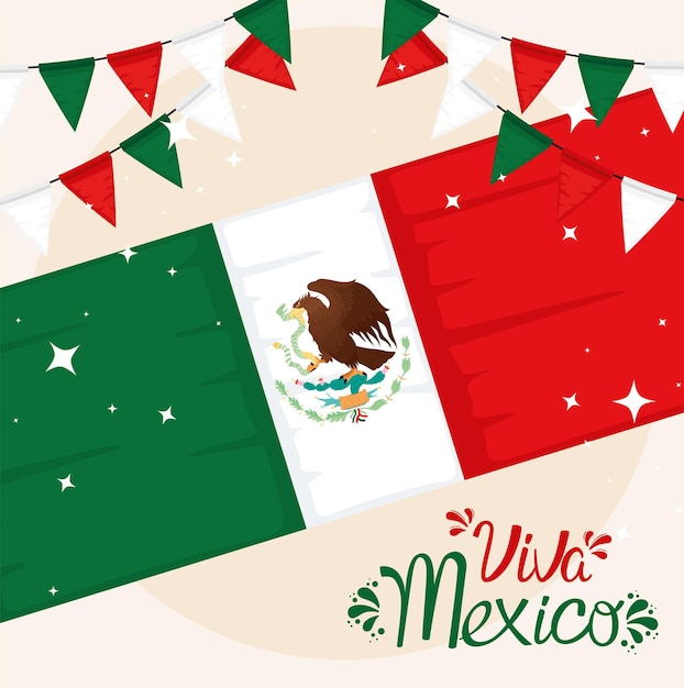 Banner viva méxico