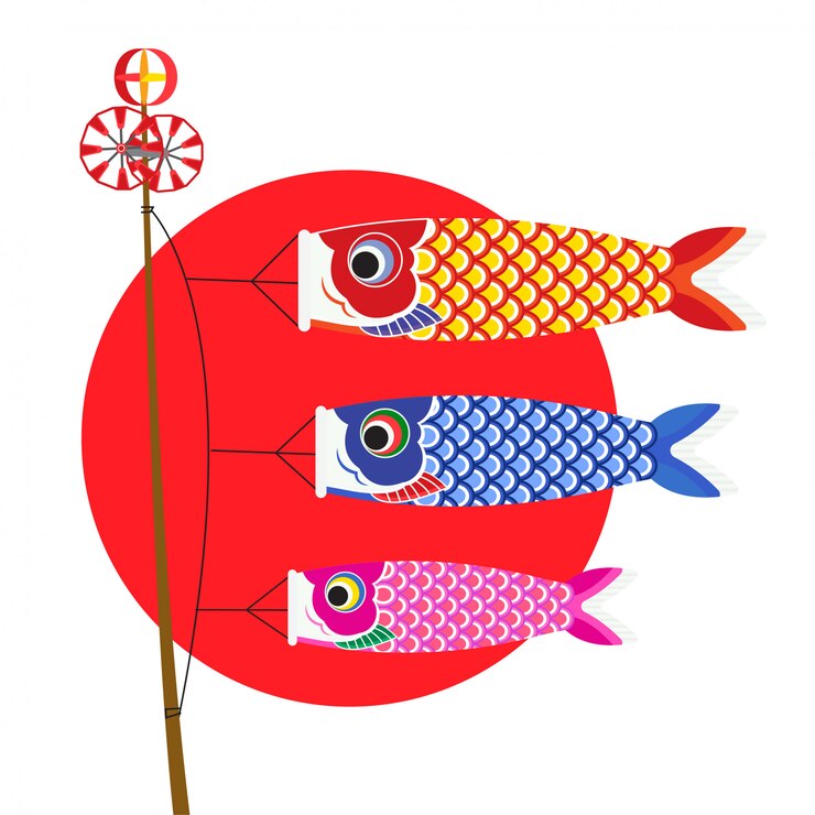 banners de carpa japonesa