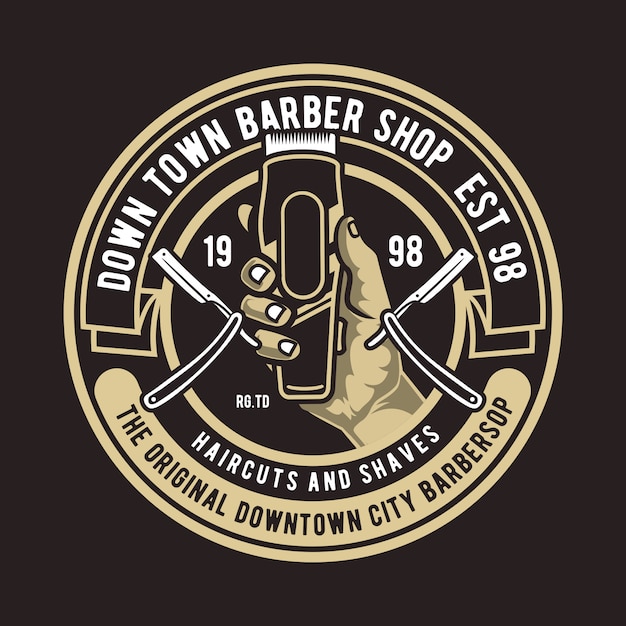 Barbearia no centro