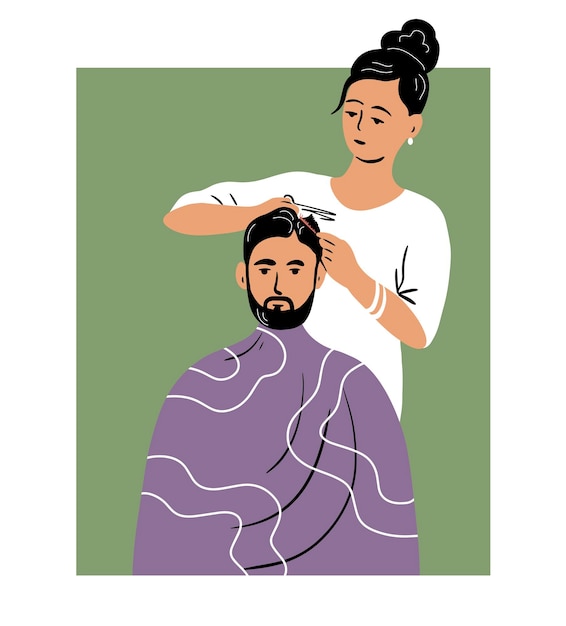 Barbearia salão de beleza