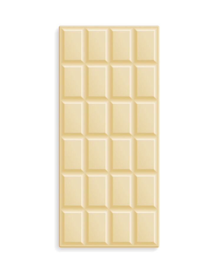 Barra de chocolate branco