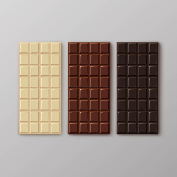 Vetor barra de chocolate