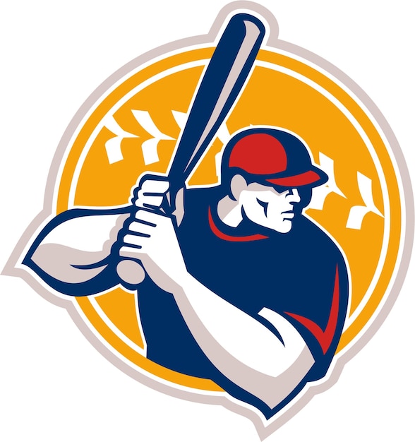 Batedor de beisebol Batedor de batida Retro