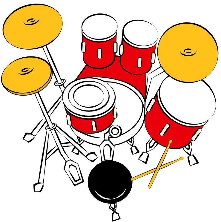 Vetor bateria na vista superior