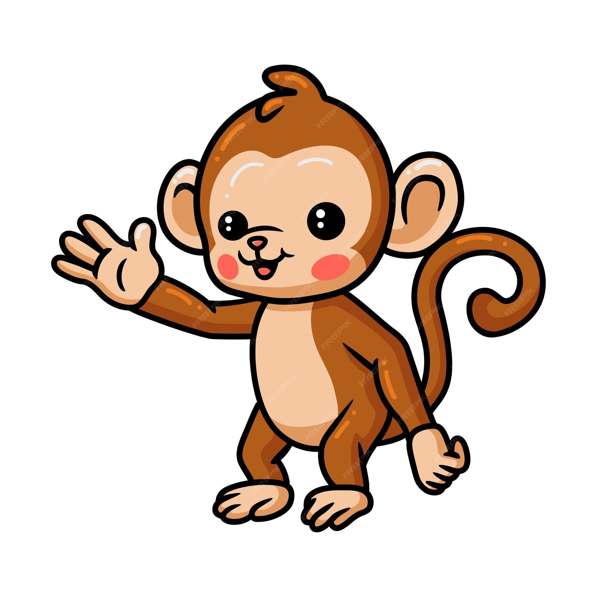 Desenho Pintado à Mão, Q Lindo, Animais Dos Desenhos Animados PNG, O Macaco  Imagens Vetoriais, Arquivos PSD - Pngtree