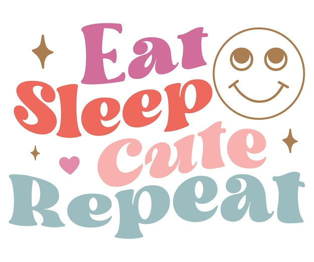 bebê retrô, sublimação, svg e design de camiseta