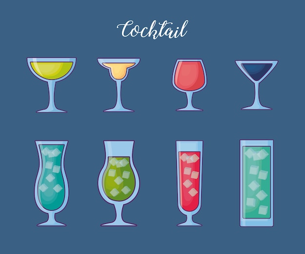 Bebidas de cocktails