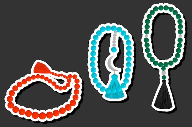 Bela ilustração sobre o tema da celebração do feriado anual do Ramadã