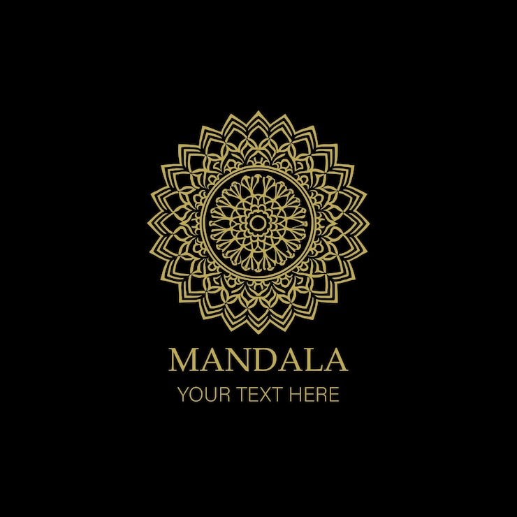 Vetor belo desenho de ornamento de mandala com elemento de círculo geométrico feito