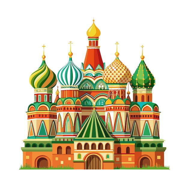 Belos conceitos de ilustração vetorial de paisagens inspirados em lugares populares da Terra
