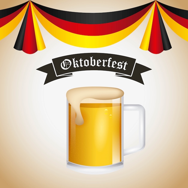 Bem-vindo festival de cerveja oktoberfest
