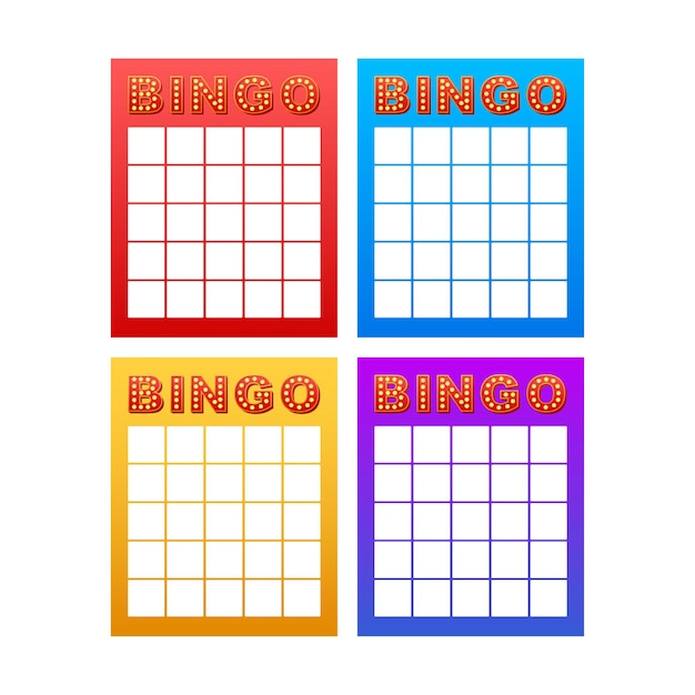 Definir Dados Do Jogo,, Bola De Loteria No Cartão De Bingo E Ícone