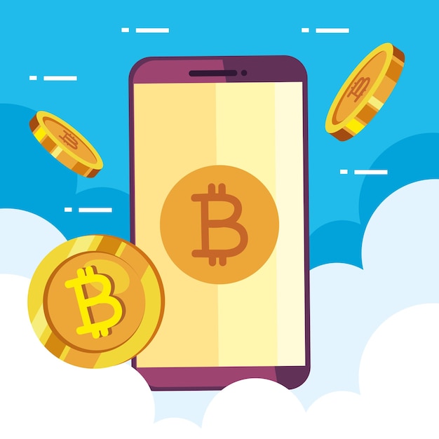 Bitcoins no smartphone