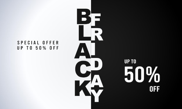 Black Friday Background Design Cartão Banner Poster Ilustração Vetorial