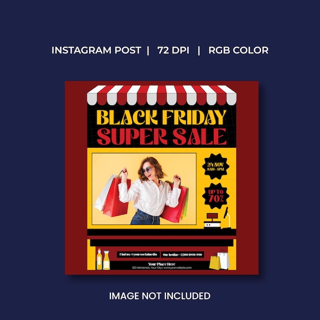 Black Friday Mídias Sociais