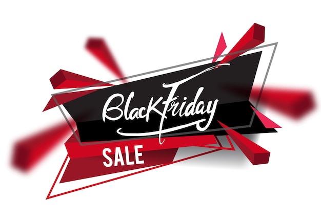 Vetor black friday sale design template, novembro em atraso oferta de desconto