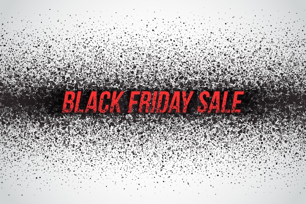 Vetor black friday sale grunge