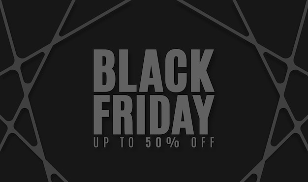 Vetor black friday sale modelo de design de banner black friday modelo de design de fundo com vermelho e preto