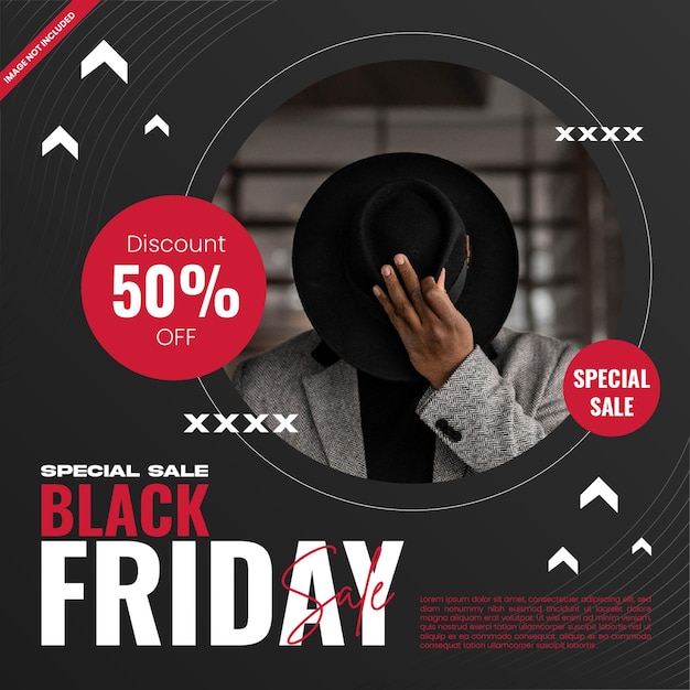 Vetor black friday super sale design totalmente editável