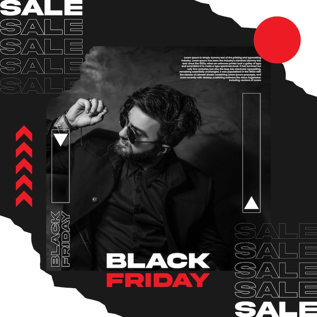 Black Friday Super Sale Design Totalmente Editável
