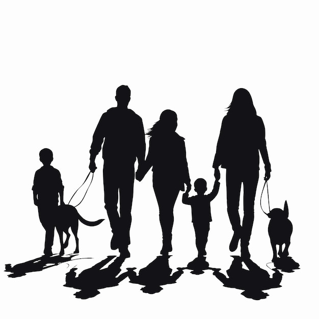 Black_silhouettes_of_families_in_walking_vector