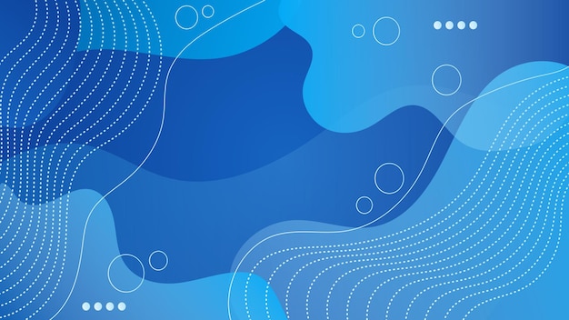 Blue Wave Abstract Background para o slide de fundo