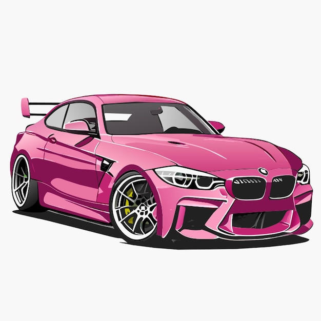 Vetor bmw m2 ultra realista