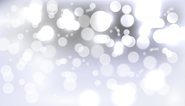Bokeh branco lindo efeito de fundo