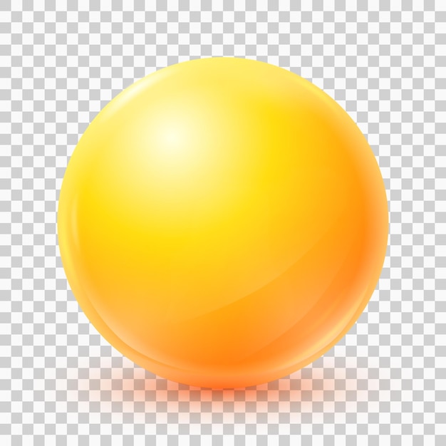 Imagens Bola Amarela PNG e Vetor, com Fundo Transparente Para Download  Grátis