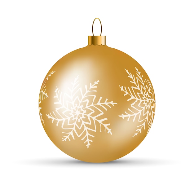 bola de árvores de Natal decorada