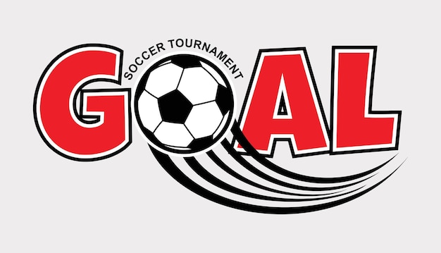Bola de futebol no gol com uma rede branca no fundo Um gol marcado no futebol