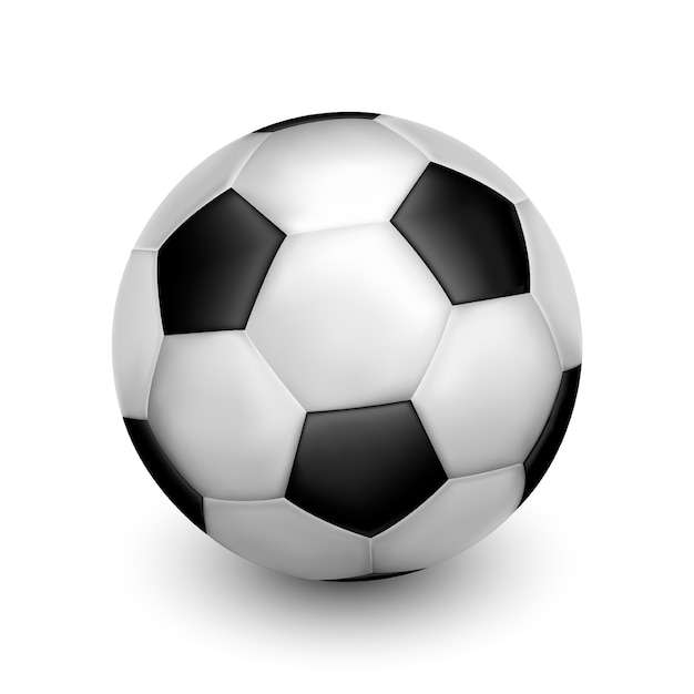 Bola de futebol.