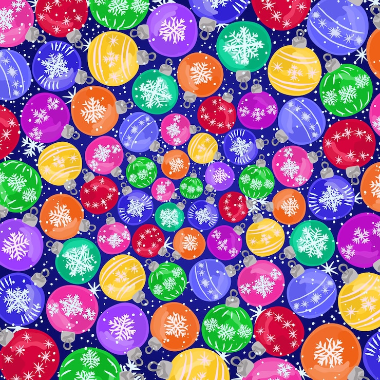 Vetor bolas de natal em fundo nevado árvore de natal bolas brilhantes com efeito de aquarela feliz natal imagem vetorial pode ser para o ano novo produtos impressos inverno web design e outros