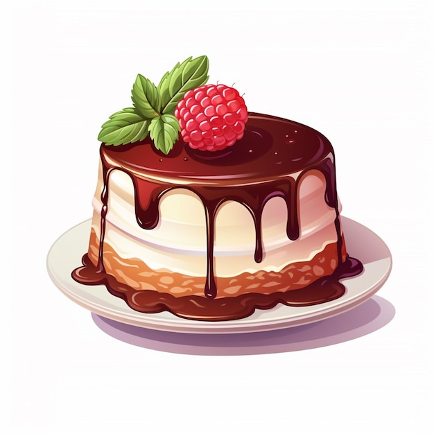 bolo de aniversário ilustração vetorial festa celebração feliz decoração aniversário doce véspera