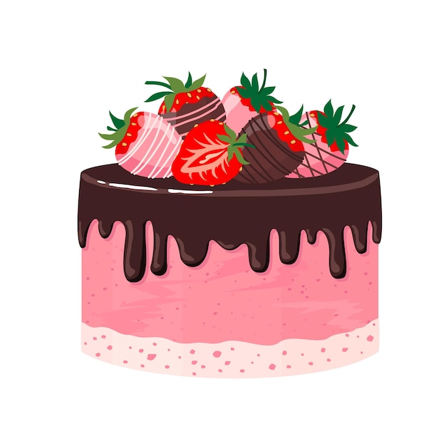 bolo de morango