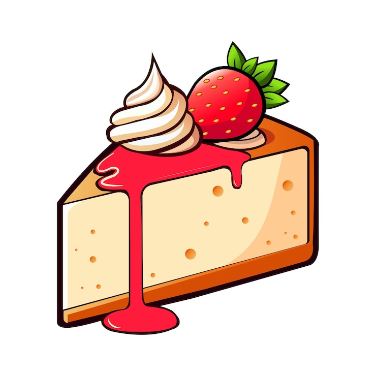 Vetor bolo de queijo
