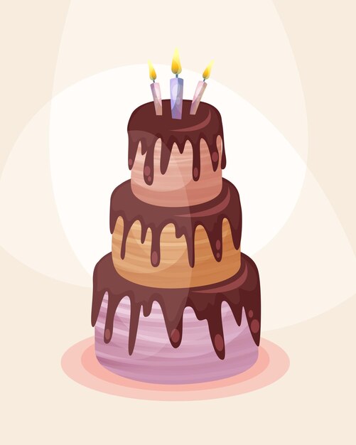 Bolo do feliz aniversario