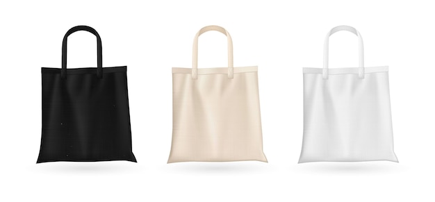 Bolsas de algodão de tecido para compras