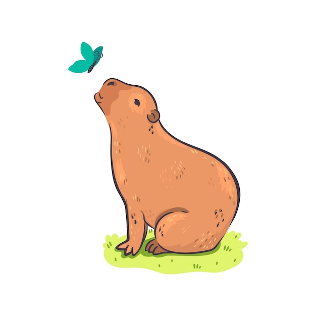 1.300+ Capivara Ilustração de stock, gráficos vetoriais e clipart