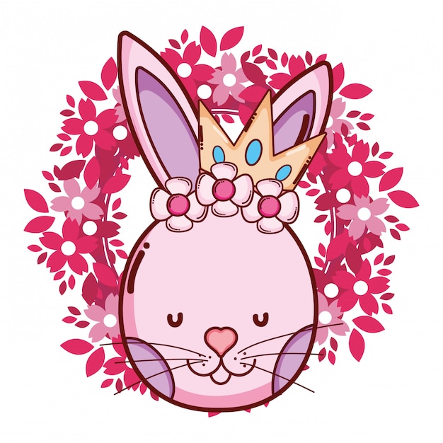 Bonito animal dos desenhos animados