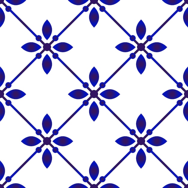 Bonito padrão de cerâmica